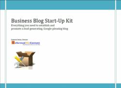 2012 Edition of Business Blog Start Up Kit